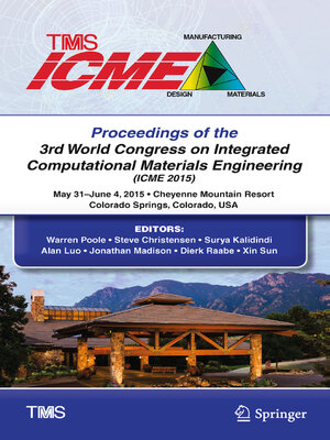 cover image of Proceedings of the 3rd World Congress on Integrated Computational Materials Engineering (ICME)